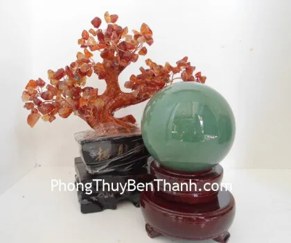 Quả Cầu Đá Hắc Ngà (424gr) FGM151-F1-2416
