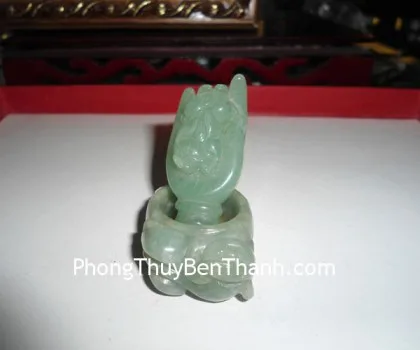 Tỳ hưu ngọc Phỉ Thúy xanh bạch A+++++(GCN:732 - 28.8gr) FS6899-F2-9590